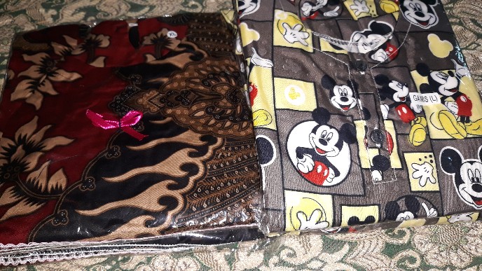 Gamis Batik Anak 4-10th