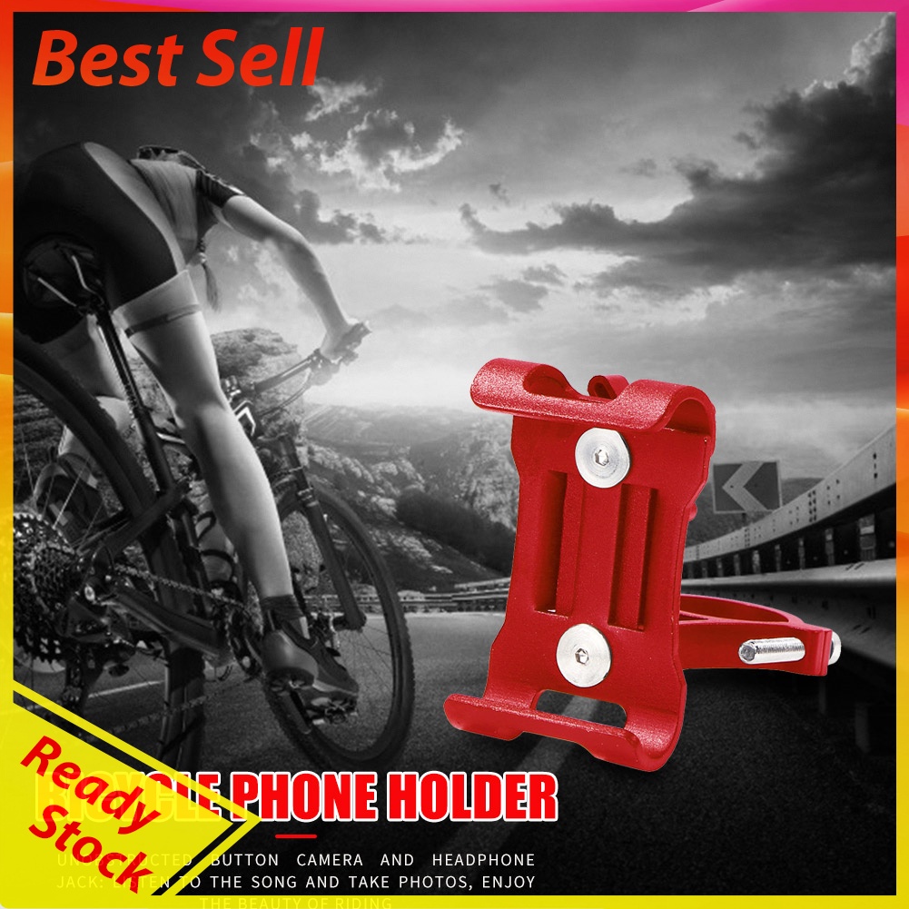 Bicycle Cell Phone Holder Motorcycle Handlebar Clip Stand GPS Mount Bracket