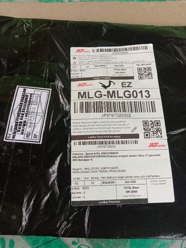 Harga Diskon! Hem Batik Pria Lengan Pendek (bisa Cod) Motif Terbaru Original Batik Pekalongan