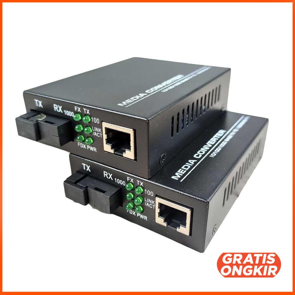 Gigabit Fiber Optical Media Converter 1000Mbps - HTB-GS-03AB