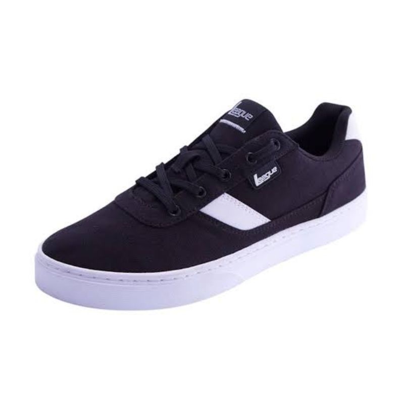 Sepatu League Hitam Sneakers Pria Austin Original