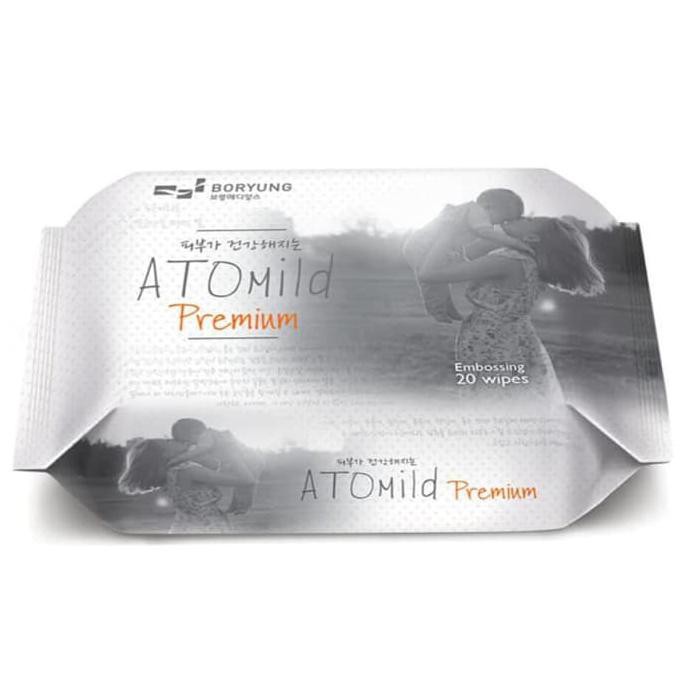 Promo Dr. Ato Atomild Premium Wet Tissue (20 Lembar) Ready