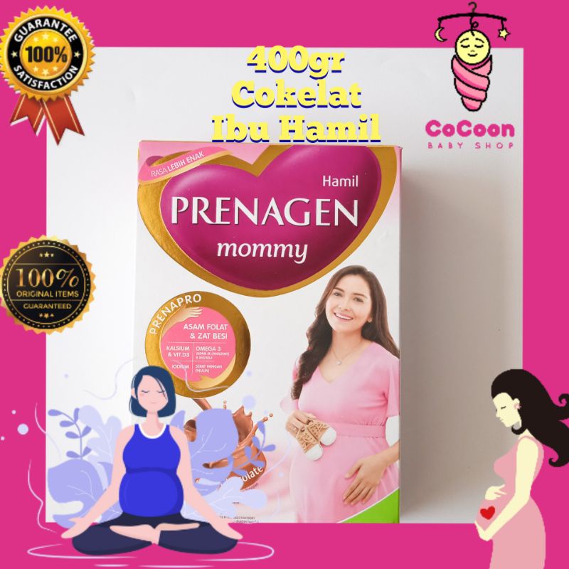 

Susu Formula Ibu Hamil Prenagen Mommy Velvety Chocolate Cokelat Coklat 400 gr