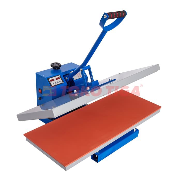 Mesin Press Sablon &amp; Kerah 82 x 38cm Merk BAI JIN LONG