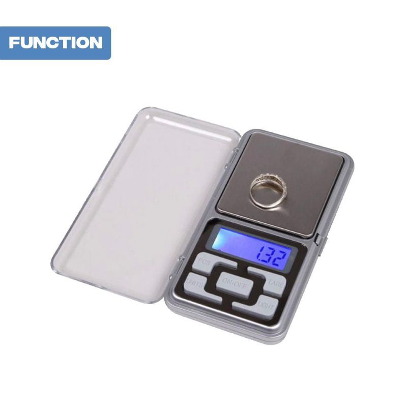 Timbangan Emas  Dan Batu Akik, Digital Mini Perhiasan Berlian  Pocket Scale 200 Gram 0.01