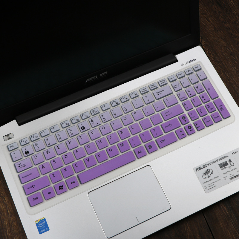 Cover Pelindung Keyboard Bahan Silikon Lembut Ultra Tipis Untuk Asus X550Vx X550Ld X550Jd 15.6 Inch