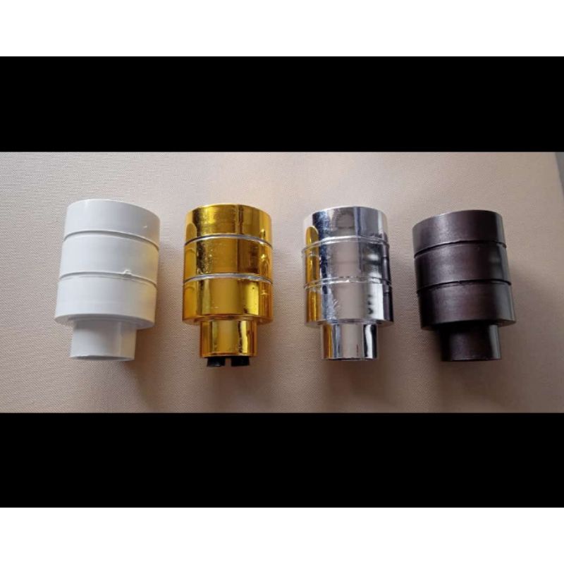Tutup Batang Rel Gorden Bulat Rollet Minimalis End Cup