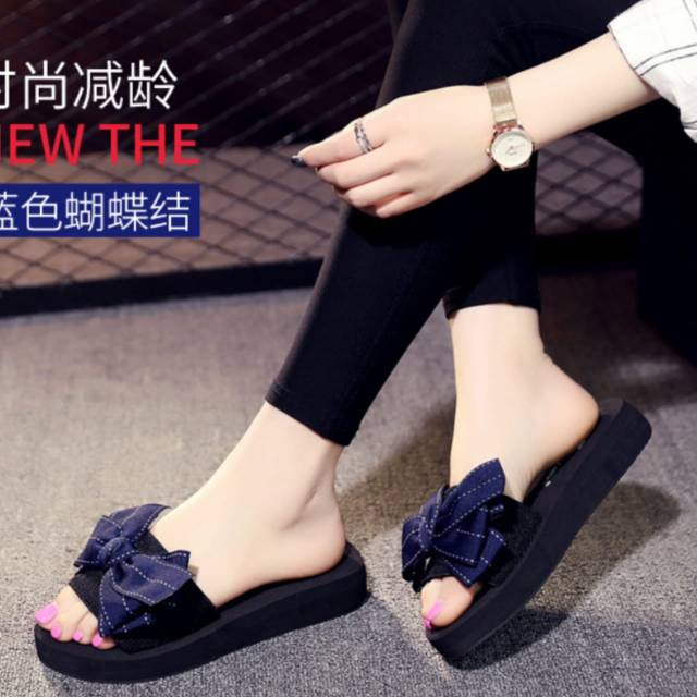 Benzafagallery - Sanda Spon Wanita Pita Salur / Sandal Santai MC 33