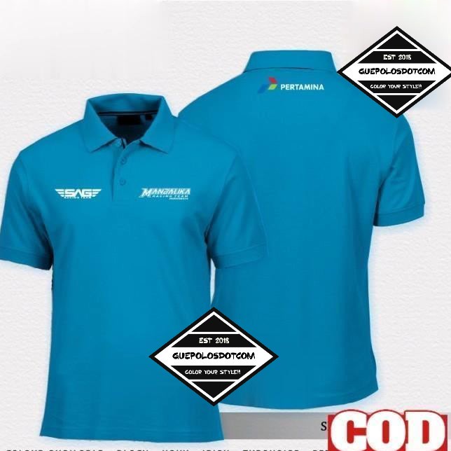 Poloshirt / Kaos Polo Pertamina Mandalika SAG Simple - POLO PERTAMINA