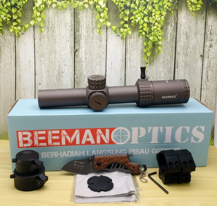 Tele Beeman Optics 1-6x24 IR Wolf Brown / Tele Buntung