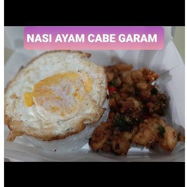 

PAKET NASI BOX NASI AYAM CABE GARAM HOMEMADE HALAL