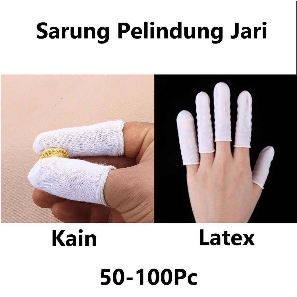 Sarung Jari / Pelindung Jari / Sarung Pelindung Jari Harga/50-300Pc