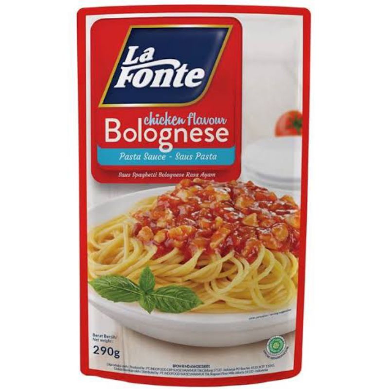 

La Fonte Bolognese Chicken Flavour / Pasta Sauce 290g