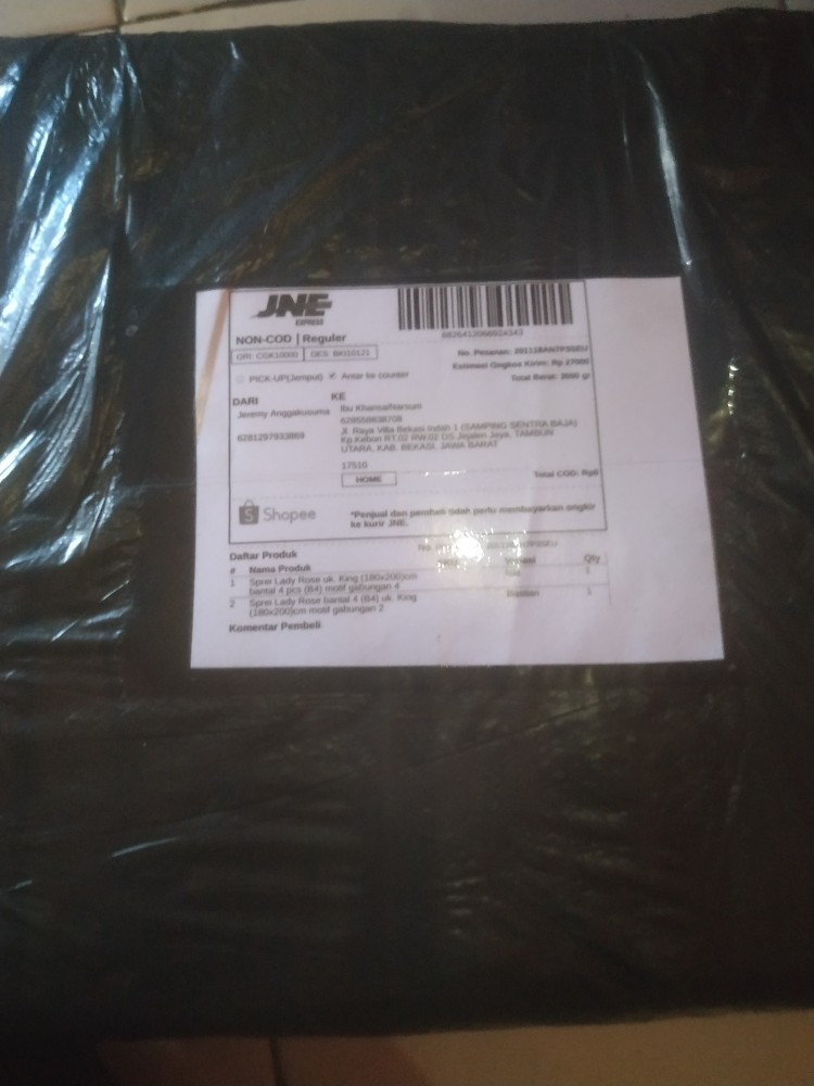 Sprei Lady Rose Bantal 4 (b4) Uk. King (180x200)cm Motif Gabungan 2