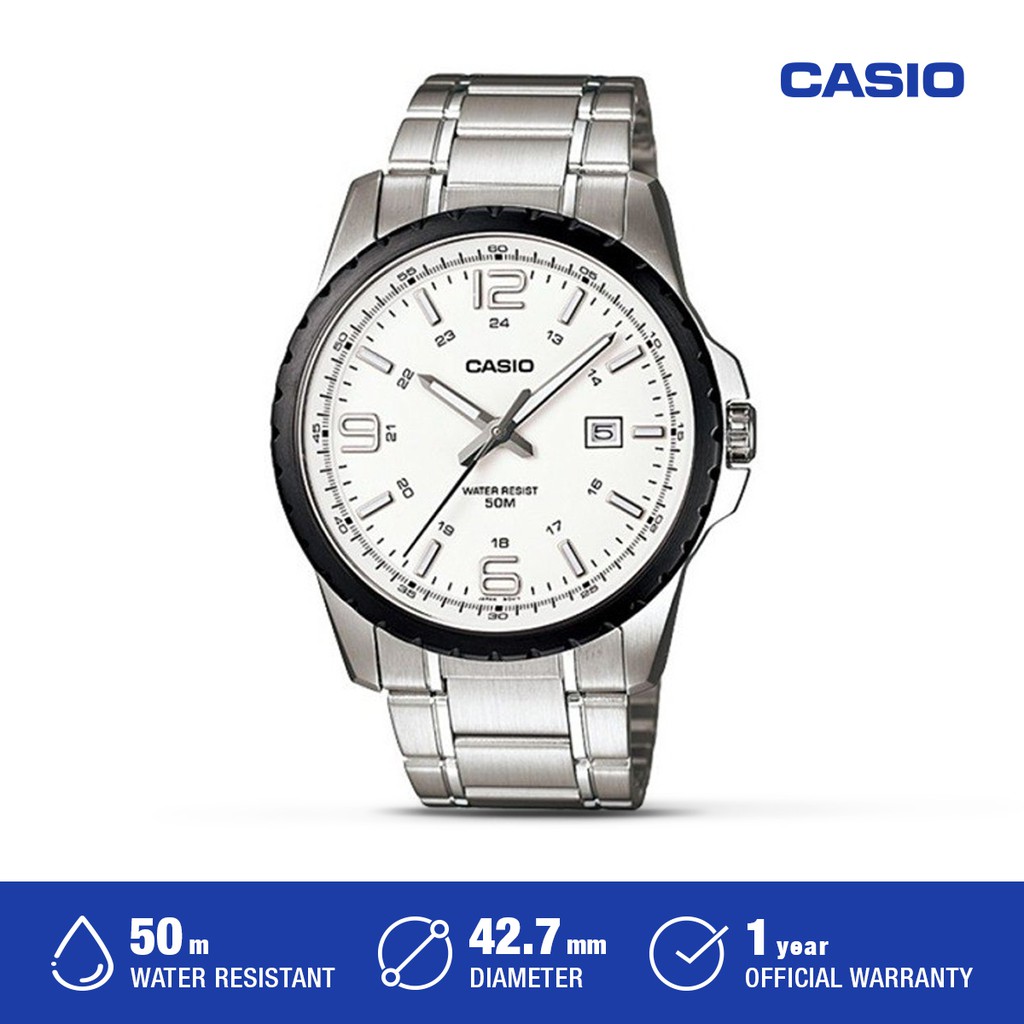 Casio Jam Tangan Pria MTP-1328BD-7AVDF Original