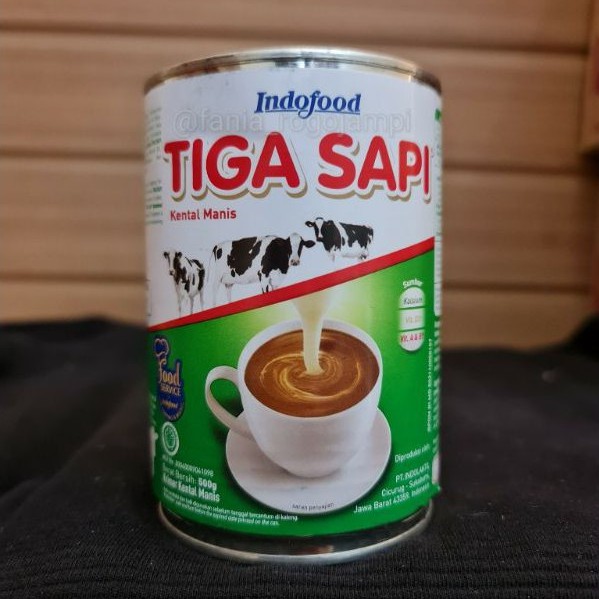 

Susu Kental Manis Tiga Sapi (500gr)