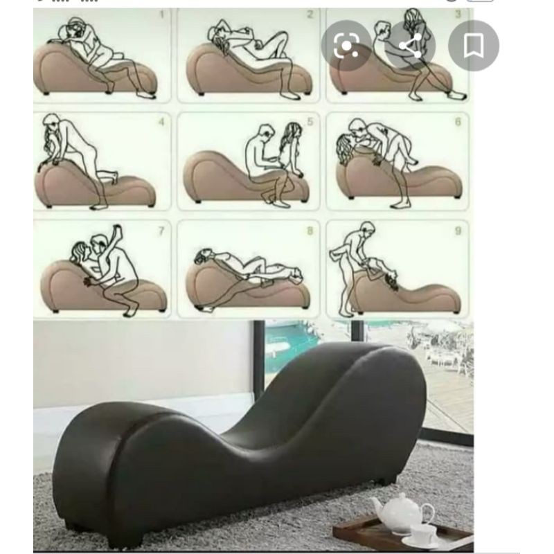 Sofa untuk berhubungan.