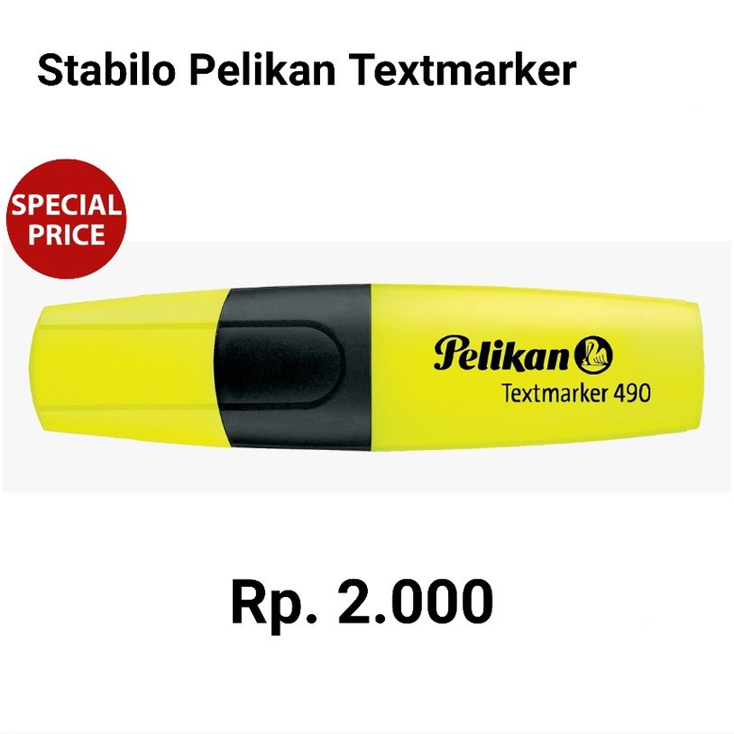 

PELIKAN TEXTMASKER 490 YELLOW