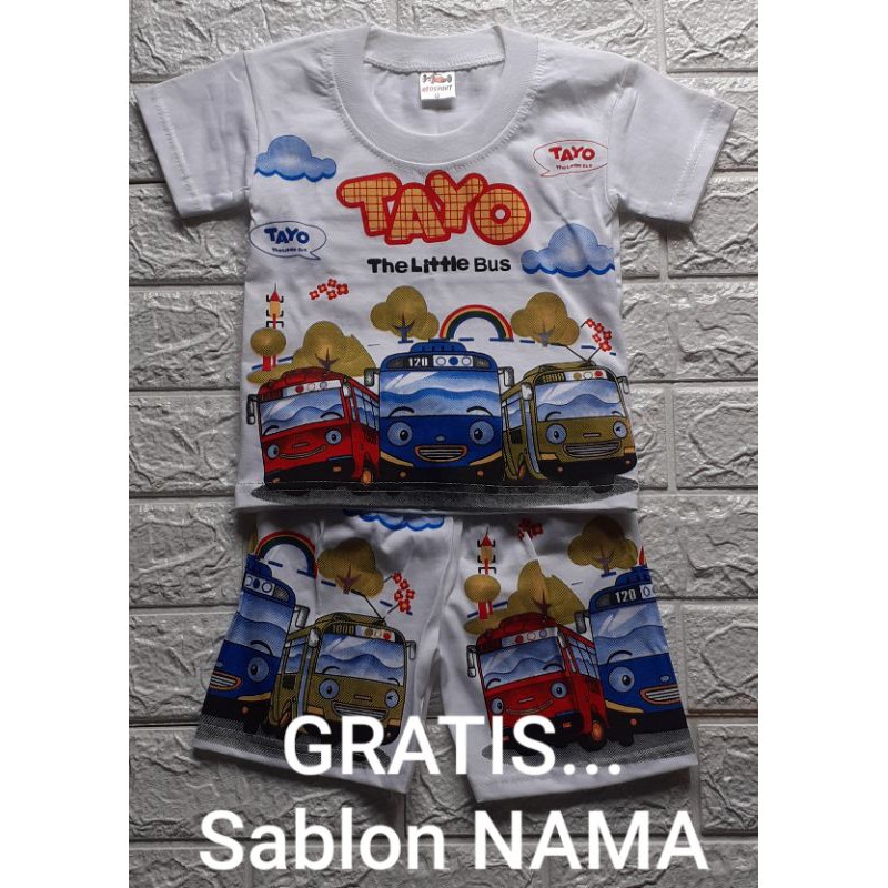 kaos TAYO the litle Bus