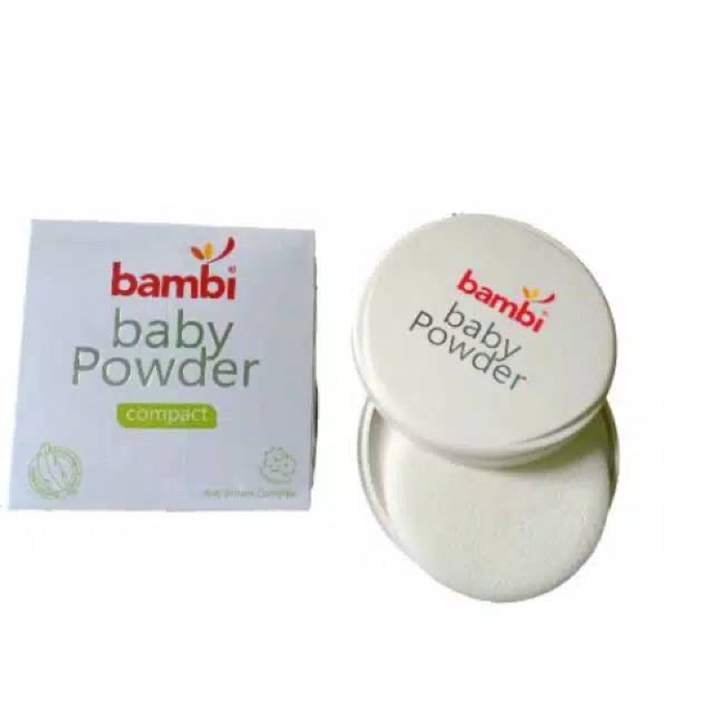 Bambi baby compact powder 40g 40 g bedak padat bayi