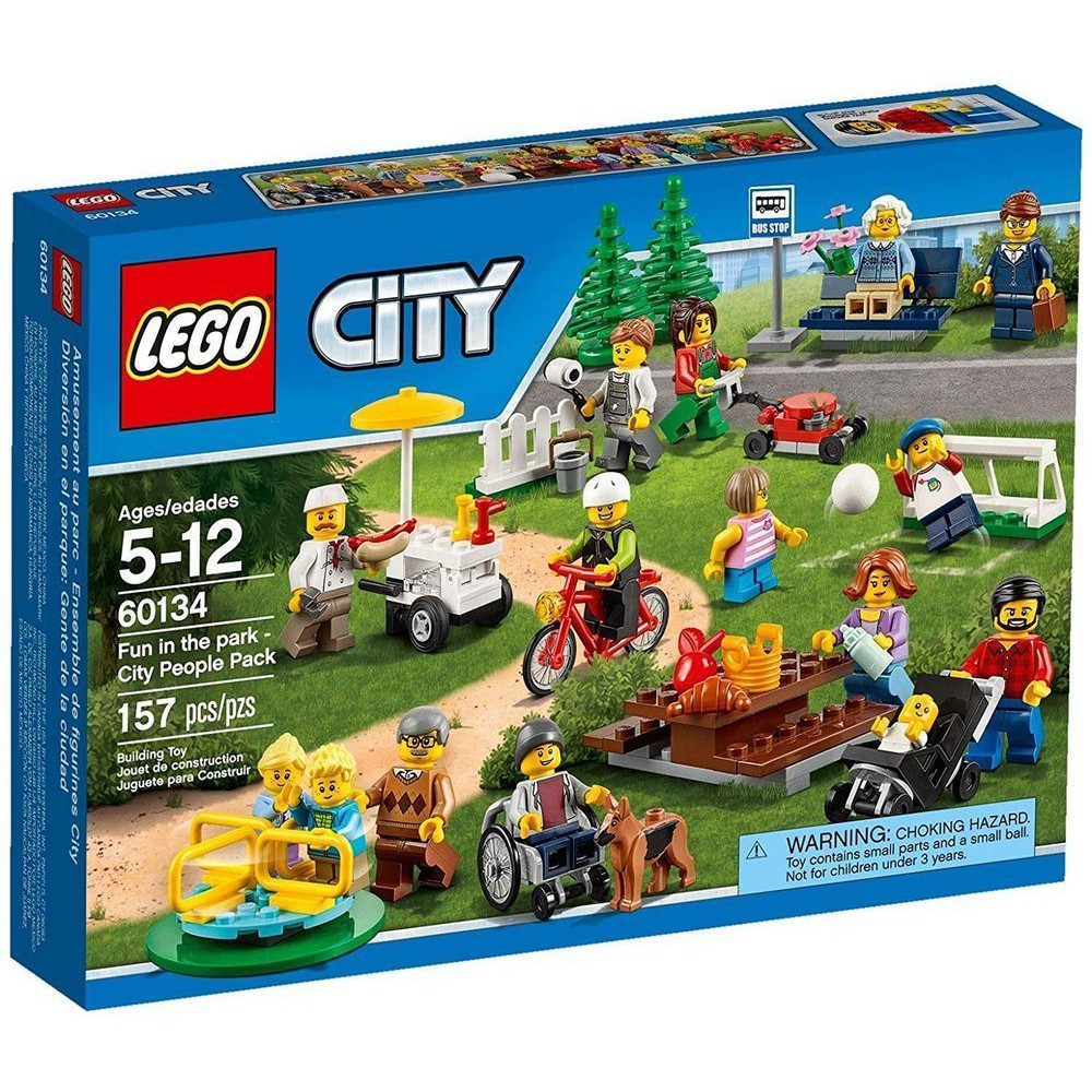 Lego City 60134 People Pack Fun in The Park Hotdog Vendor Partout