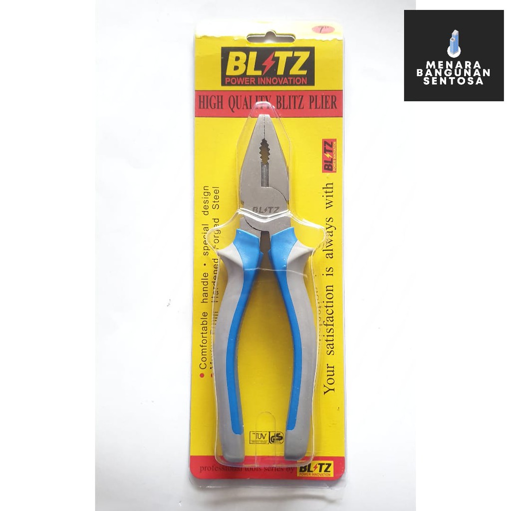 Tang Kombinasi Blitz 7&quot; Crome / Combination Plier Chrome