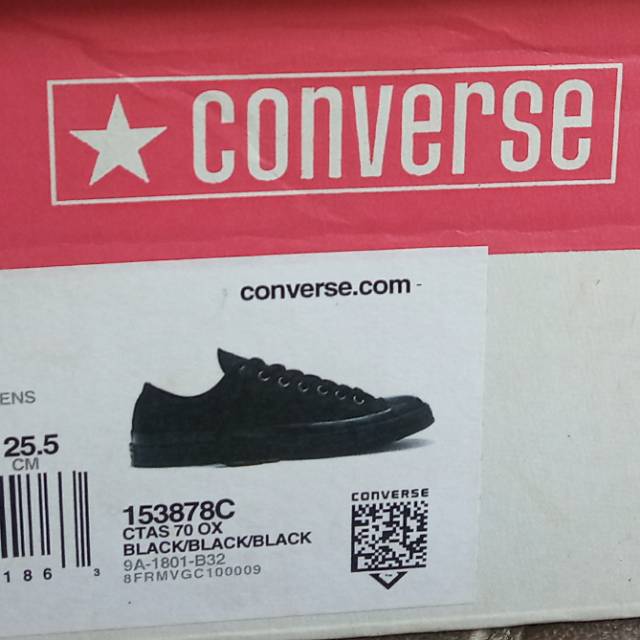CONVERSE CHUCK TAYLOR ALL STAR ORIGINAL 100%