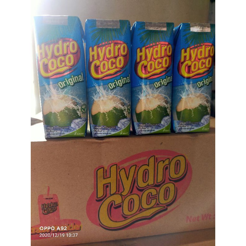 

hydro coco 250 ml isi 24 pcs