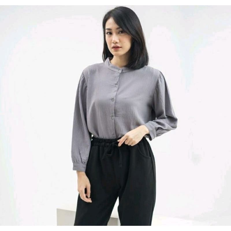 Rivery Blouse / River Blouse  Atasan Wanita Kekinian