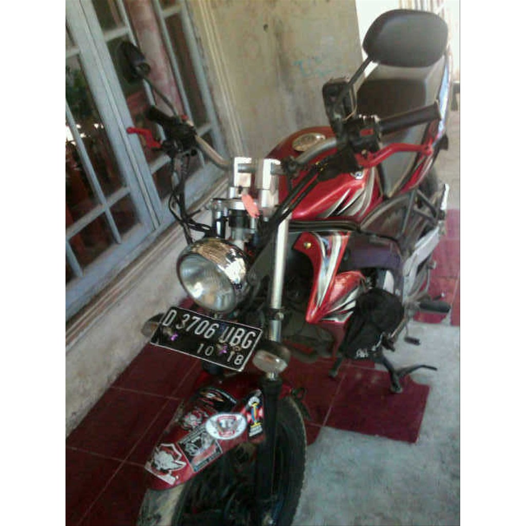 braket lampu pesek vixion old untuk lampu 5" atau lampu cb e disigrosir