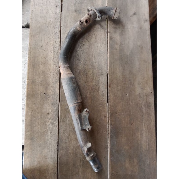 leher knalpot cb 150 r  k 45 facelift original copottan