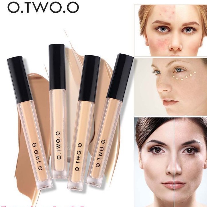 O.TWO.O Full Cover Long Lasting Moisturizing Liquid  Face Concealer (1,2,3,4)