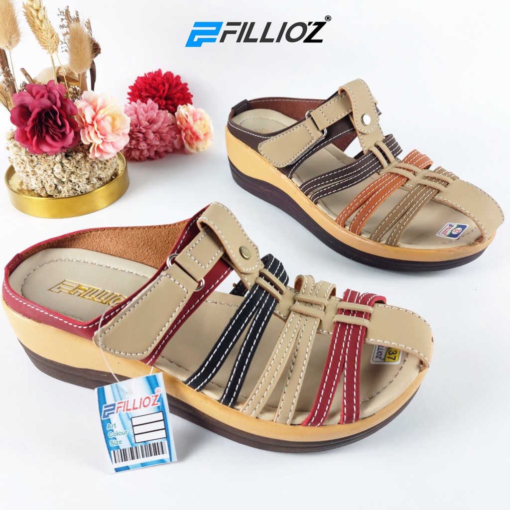 Wedges Sandal Wanita Terbaru Tiara Fillioz FL.RT Murah