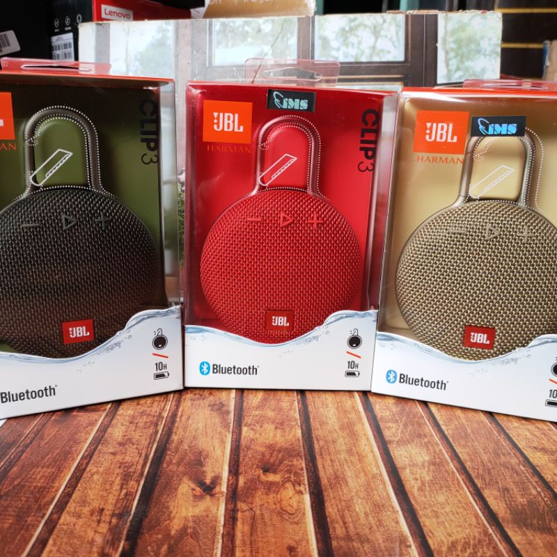 JBL CLIP 3 BLUETOOTH SPEAKER ORIGINAL GARANSI RESMI