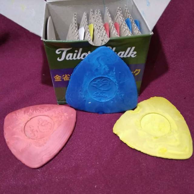 

Jual Kapur Penanda Bahan Tailor Chalk Segitiga Terlaris