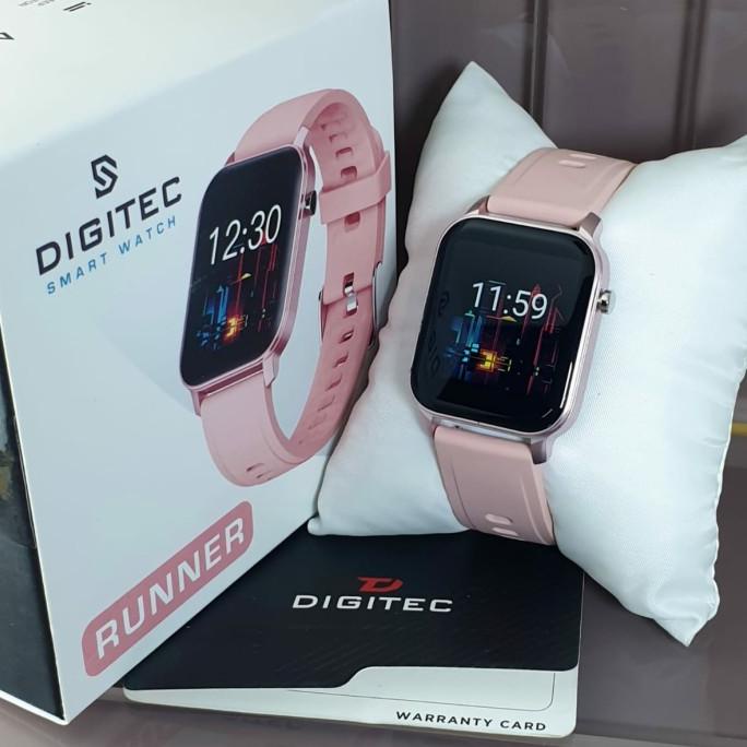 Jam Tangan Wanita Digitec Smart Watch Karet DIGITEC RUNNER Original