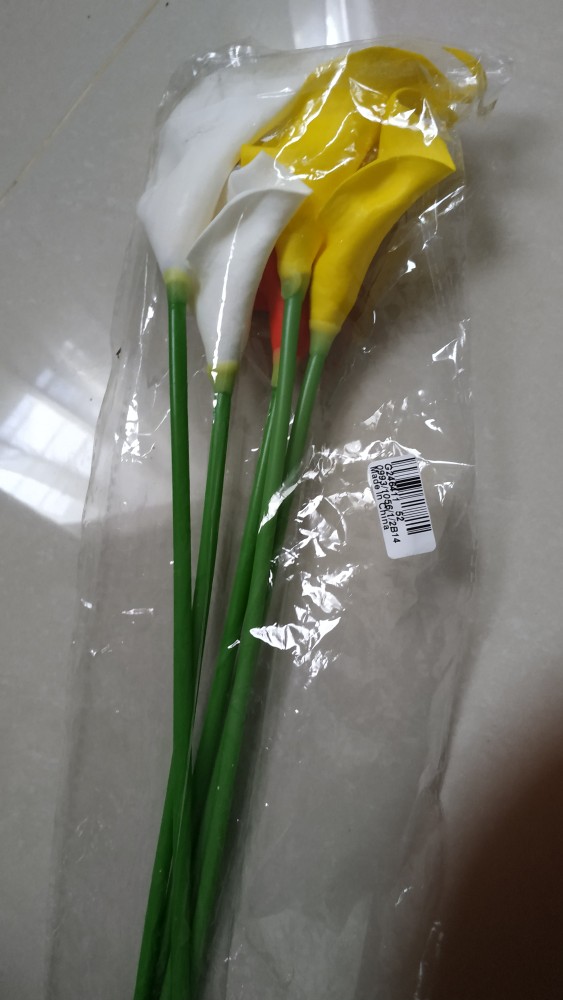 Bunga Lily Latex / Artificial Calla Lily (harga Per Tangkai)
