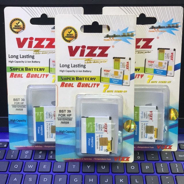 VIZZ baterai double power sony bst 39(w910/w380/w508)