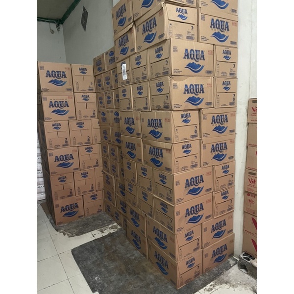 jual air mineral aqua dan vit dus
