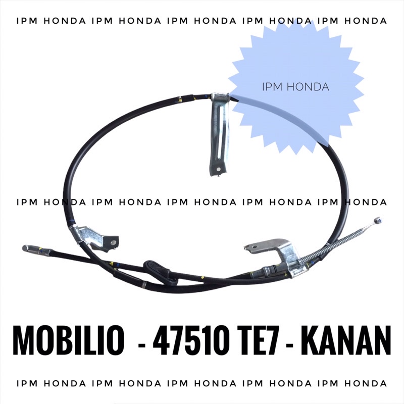 TE7 Cable Kabel Rem Tangan Handbrake Kanan / Kiri Honda Mobilio 2015 2016 2017 2018 2019 2020 2021