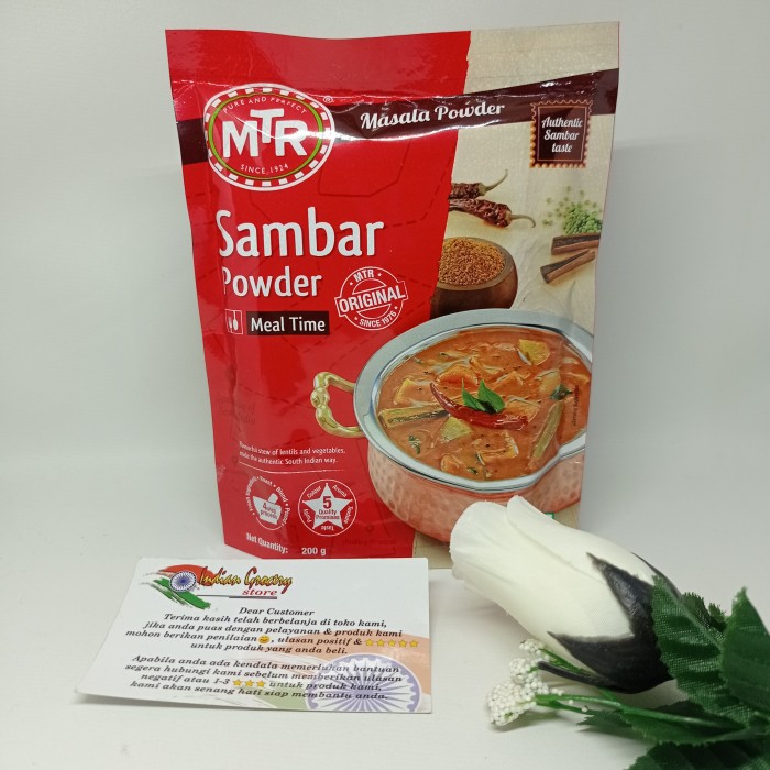 

Sambar Powder MTR 200gr