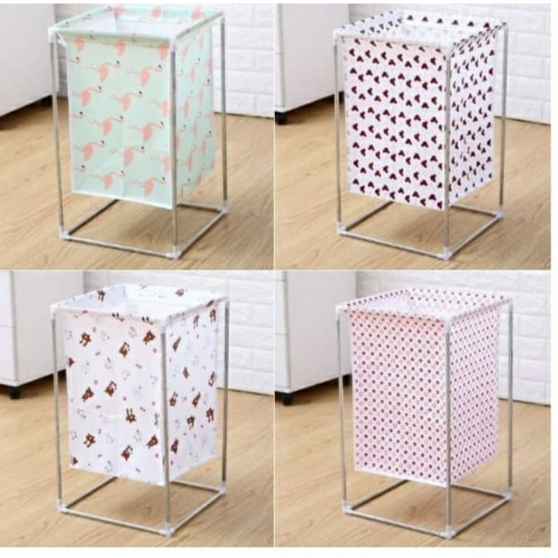 Jual Keranjang Laundry Stand + Rangka (Keranjang Cuci Baju) | Shopee ...