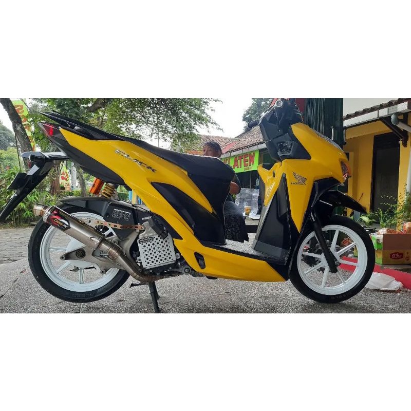 Knalpot Vario New Old 150 Creampie Original Racing Jogjakarta Creampie Jogja Metik