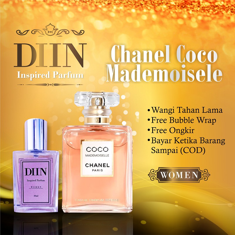 PARFUM WANITA TAHAN LAMA TIDAK BERBEKAS SOFT Chanel Coco Mademoisele Parfume Farfum Minyak Wangi