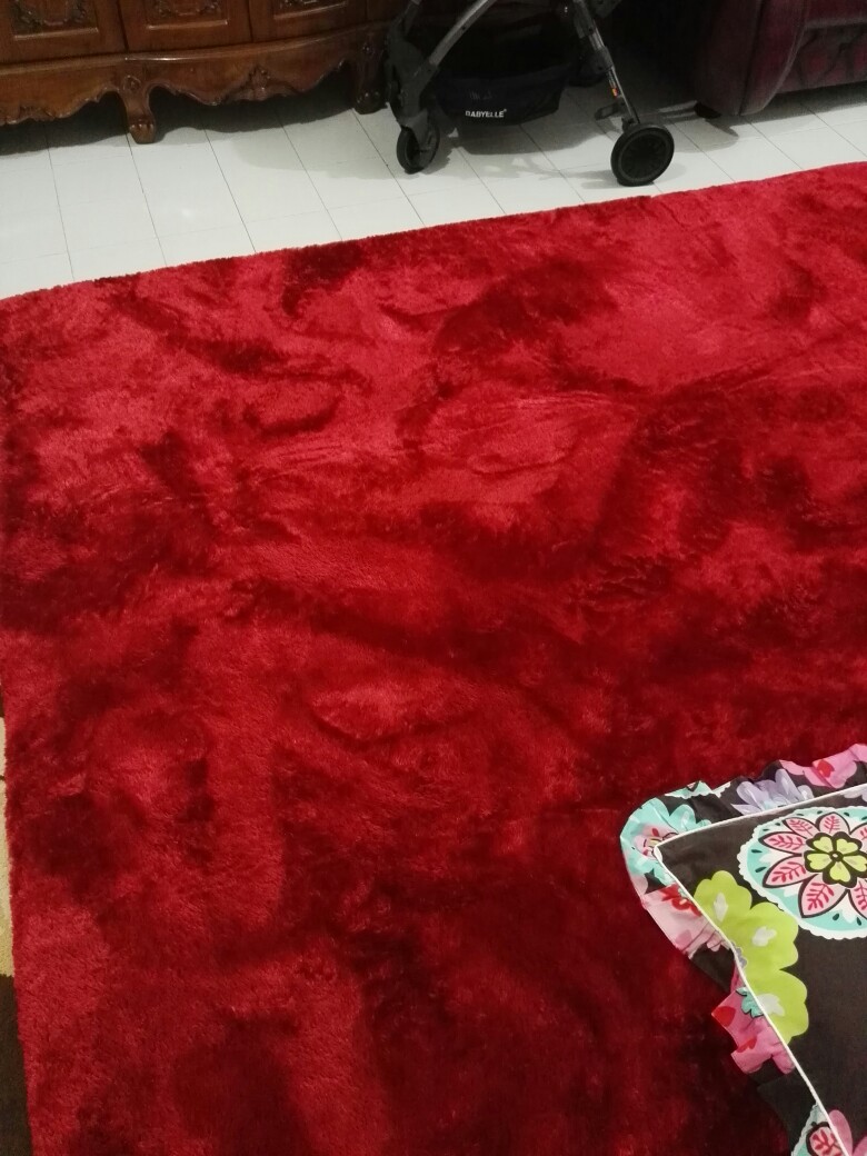 [jumbo Size] Karpet Bulu Tebal 5,5cm Ukuran 300x200cm
