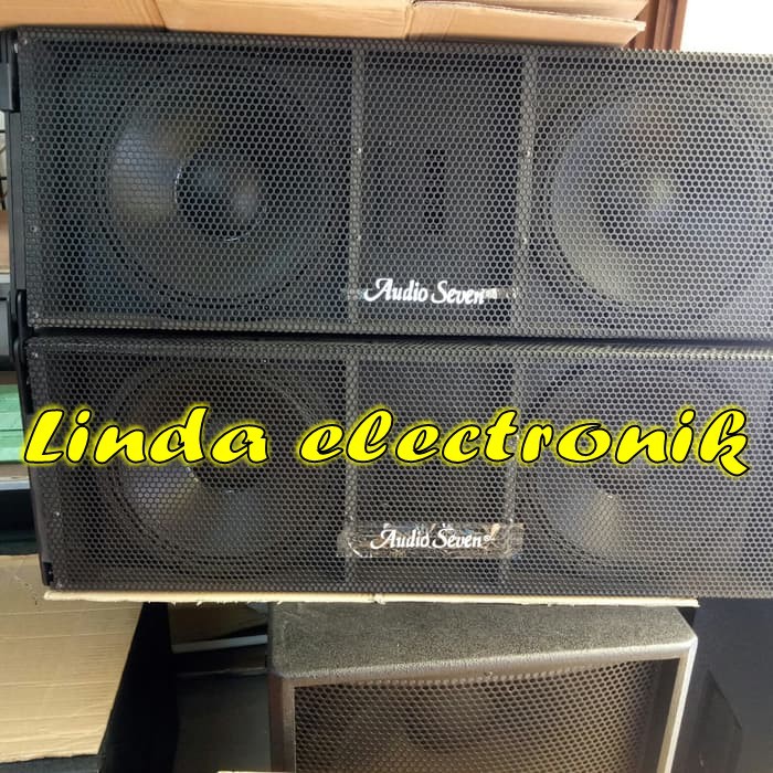 line array Audio seven 12 in x 2 harga per 2 box