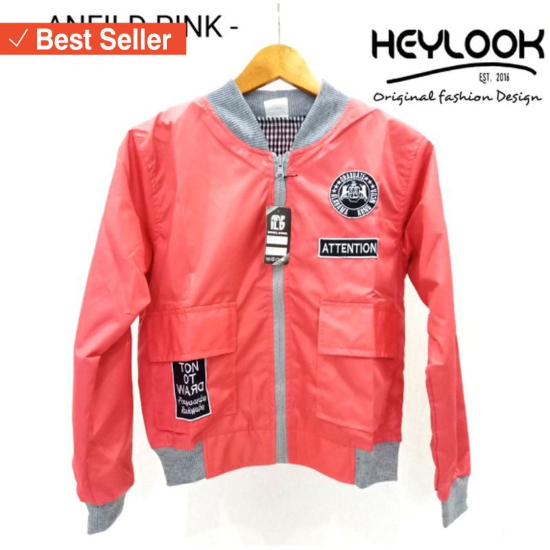 BOMBER PRIA WANITA STYLE MODERN HITS / Jaket Emporer Hijau Army Polos. Lengan Nya Bisa Le JAKET PR