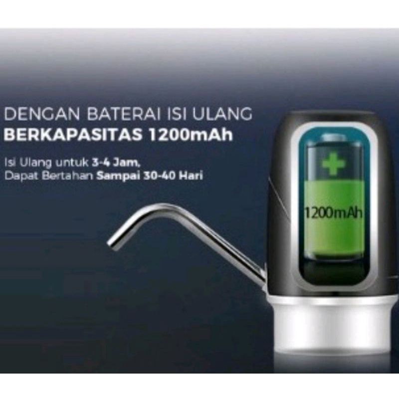 Lelebest Hydro Pompa Galon Elektrik Dispenser Air Minum Gallon
