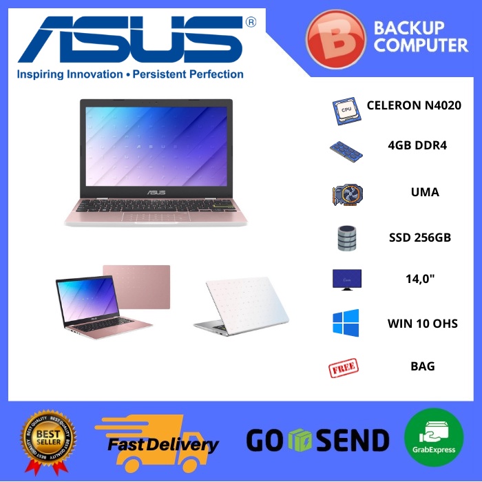 ASUS E210MAO-HD426 N4020/UMA/4G/256G PCIE