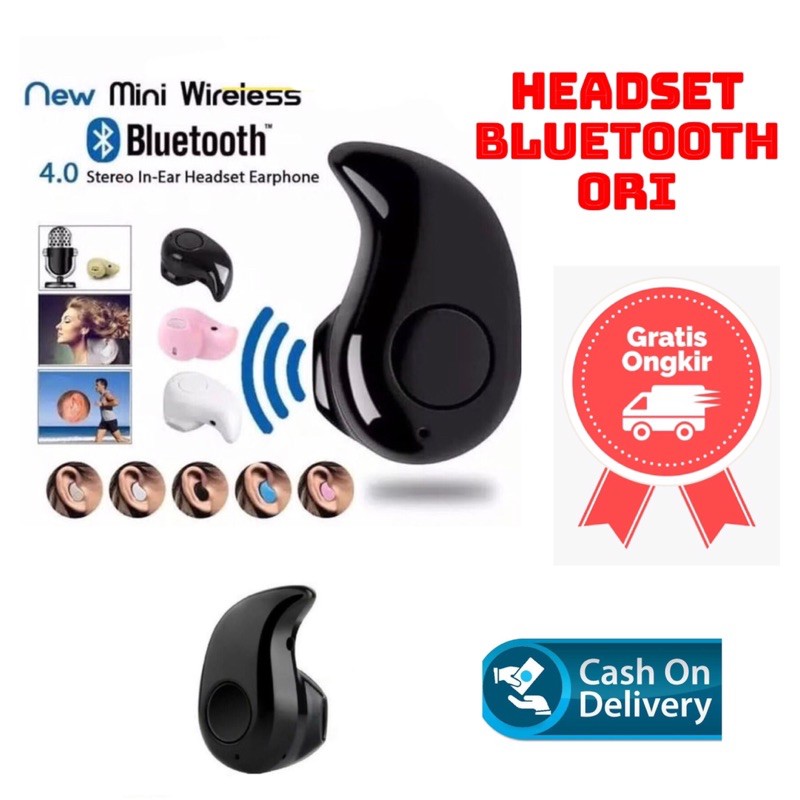 Headset Handsfree Earphone Bluetooth Wireless HF Keong Ultra Mini